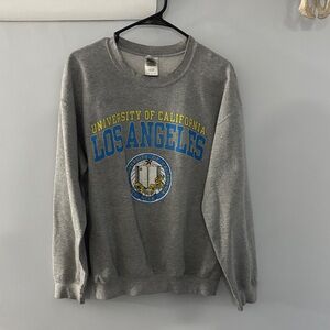 Gildan Gray UCLA Crewneck Sweater